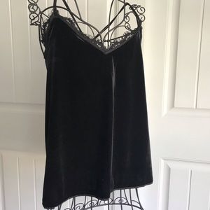Abercrombie & Fitch Velvet Camisole